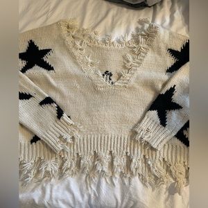 Star sweater, size S/M
